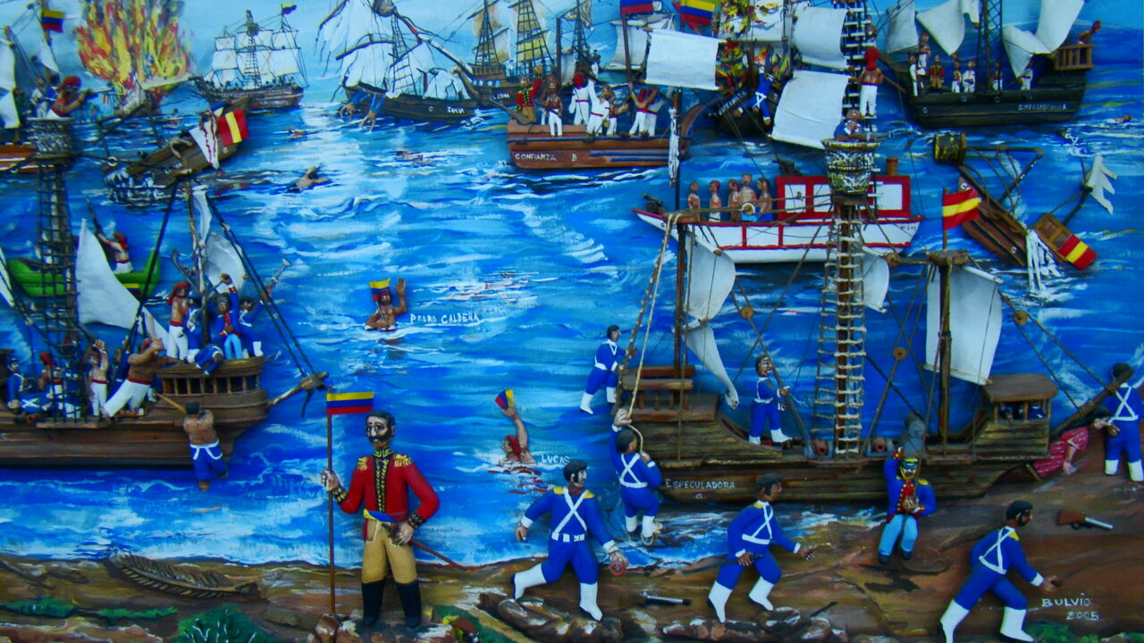 200 años de la verdadera gesta independentista de Venezuela»Batalla Naval del Lago de Maracaibo»