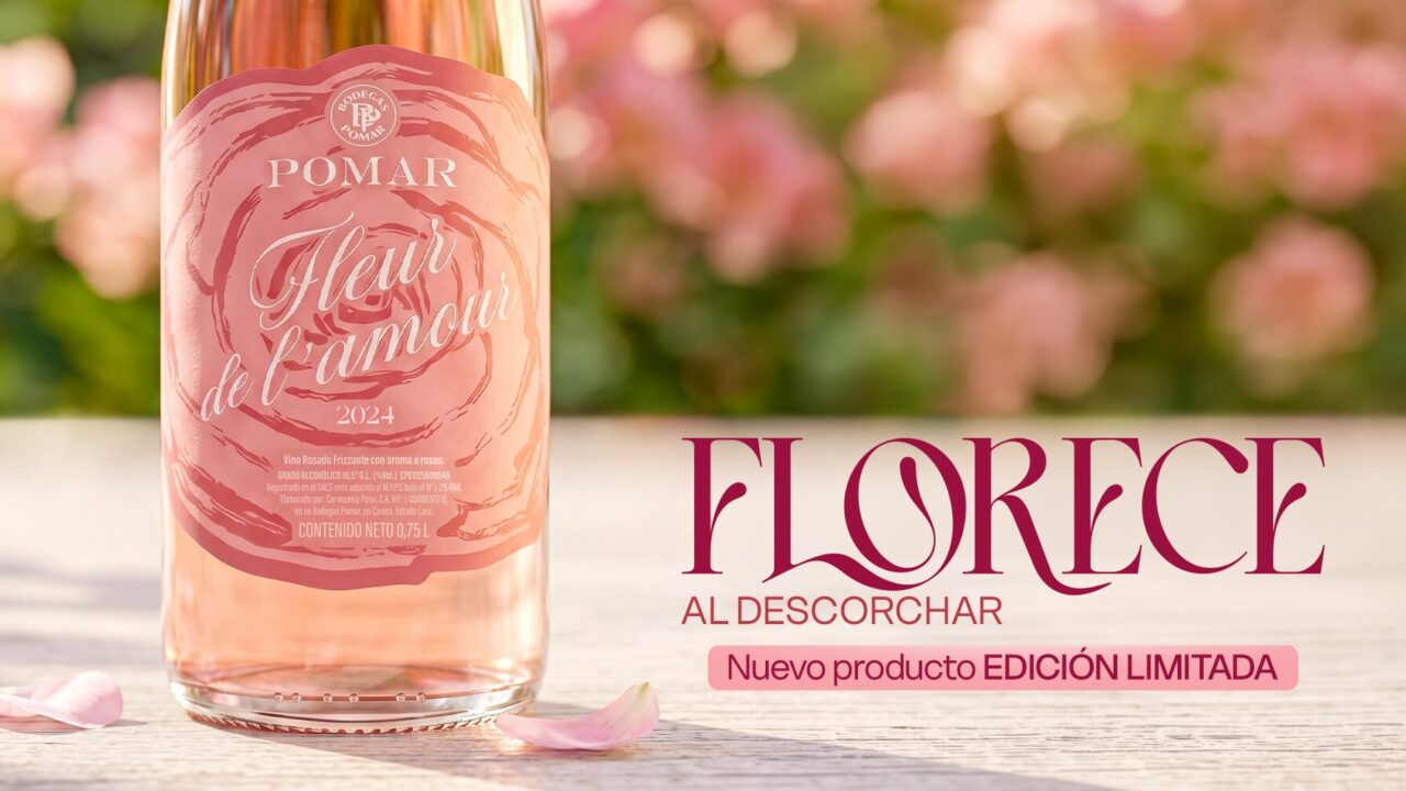 Bodegas Pomar estrena su frizzante Fleur de l´amour