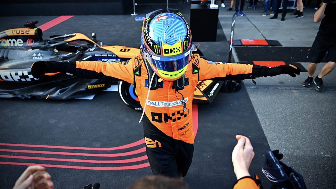 Formula 1: Oscar Piastri ganó el GP de Azerbaiyán, este domingo en el circuito callejero de Bakú