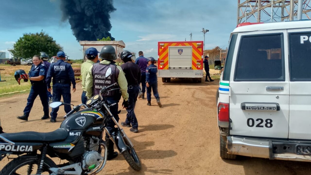 Gobernador Caldera: Equipos bomberiles de PDVSA y Mara controlan incendio en el Campo Palmarejo