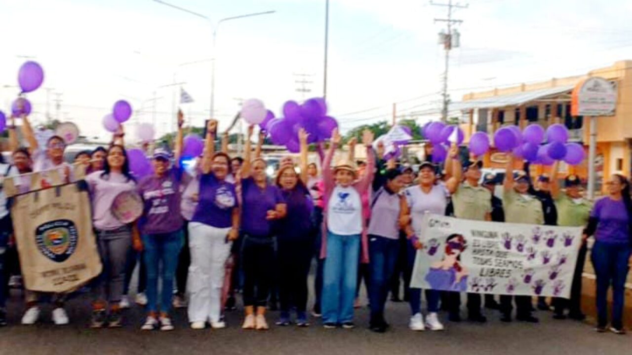 Cabimas se Levanta en Conmemoración y Combate contra la Violencia de Género