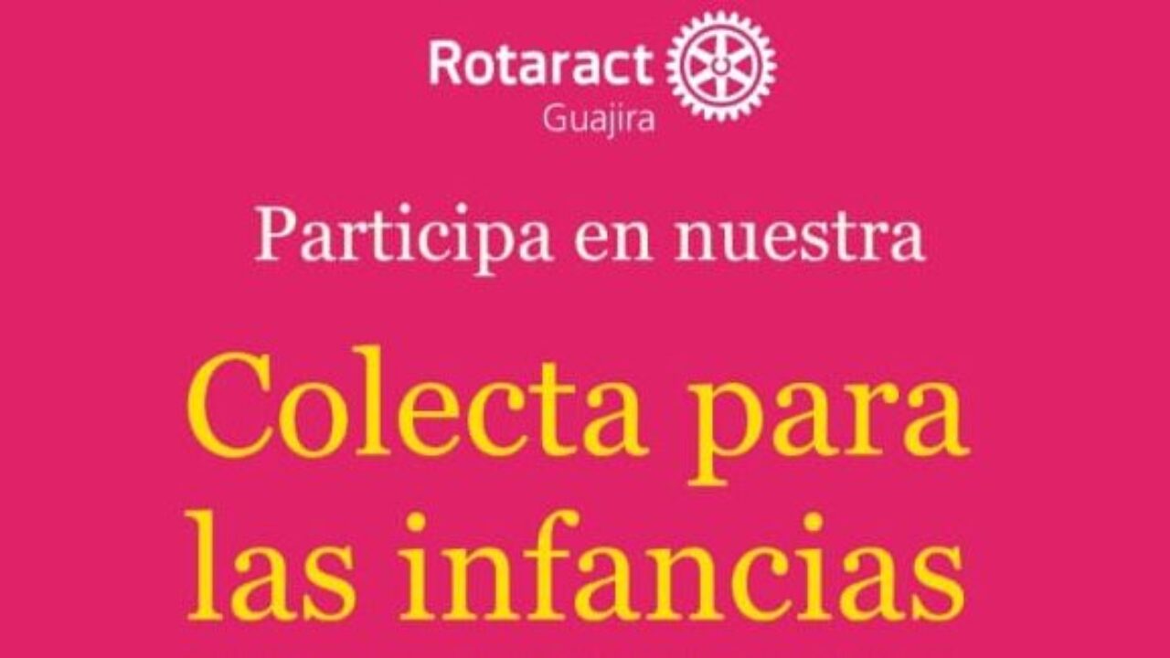 Rotaract Guajira y jóvenes estudiantes realizan recolecta de libros