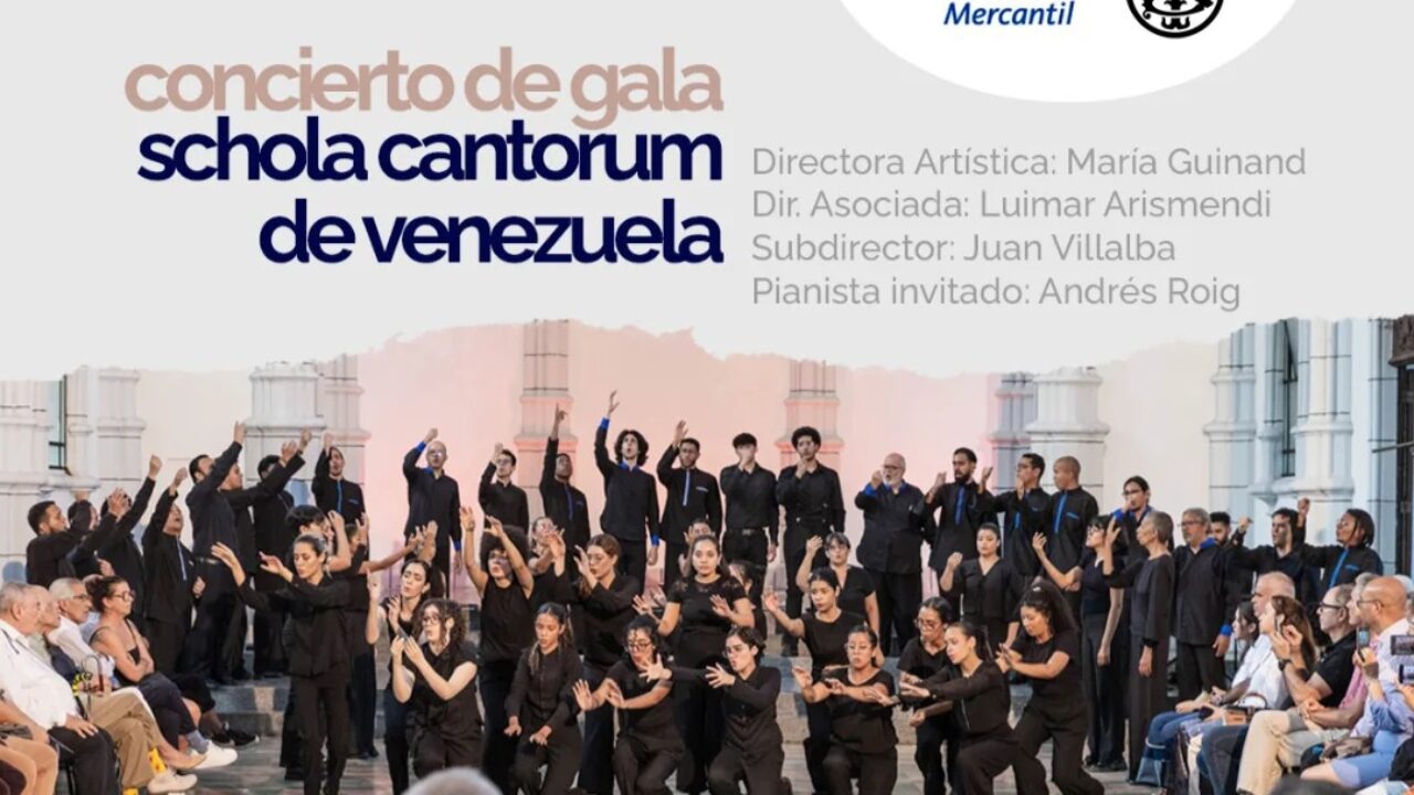 La Schola Cantorum de Venezuela se presentará en el Teatro Baralt