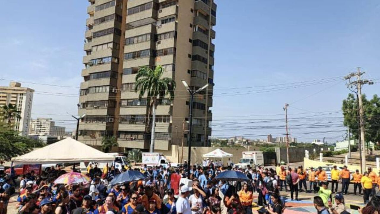 Con éxito se desarrolló en Maracaibo el simulacro internacional Caribe Wave 2026