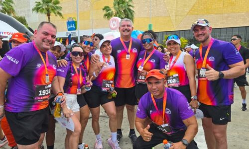 Hito histórico: 2.000 atletas cruzaron el imponentePuente sobre el Lago en la I edición de la Copa Tawala Run & Music Fest