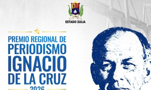 Inicia la convocatoria para el Premio Regional de Periodismo “Ignacio de La Cruz” 2026 en el Zulia