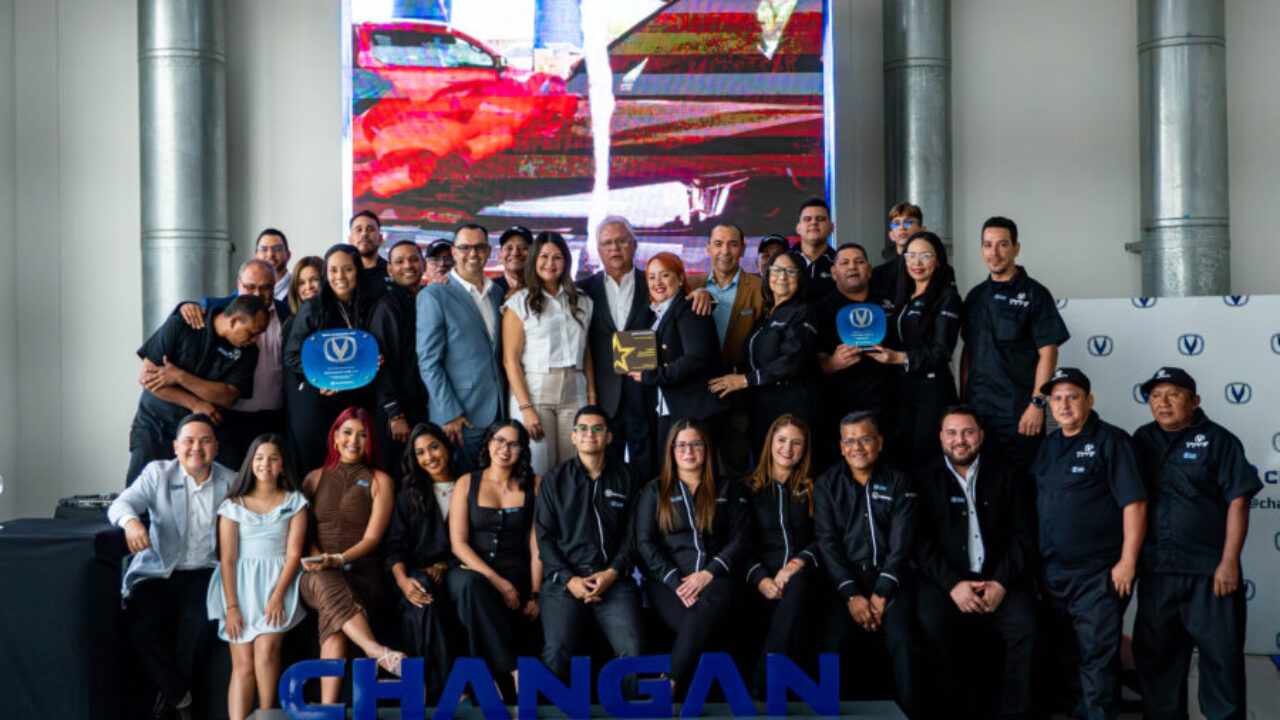 Changan Maracaibo es reconocida con el galardón “Mejor Desempeño 2025” a nivel nacional