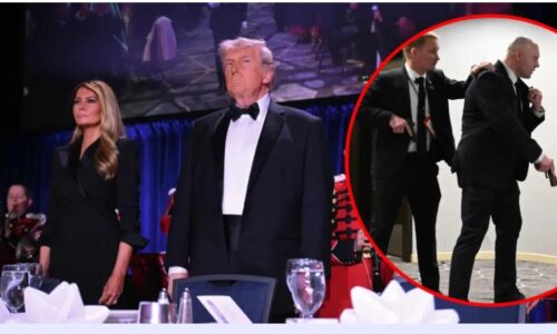El Servicio Secreto evacúa al presidente Trump, tras amenaza de seguridad en la Cena de Corresponsales