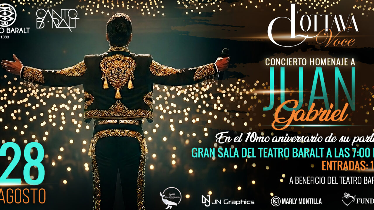 El Teatro Baralt rendirá homenaje a Juan Gabriel, el Divo de Juárez 