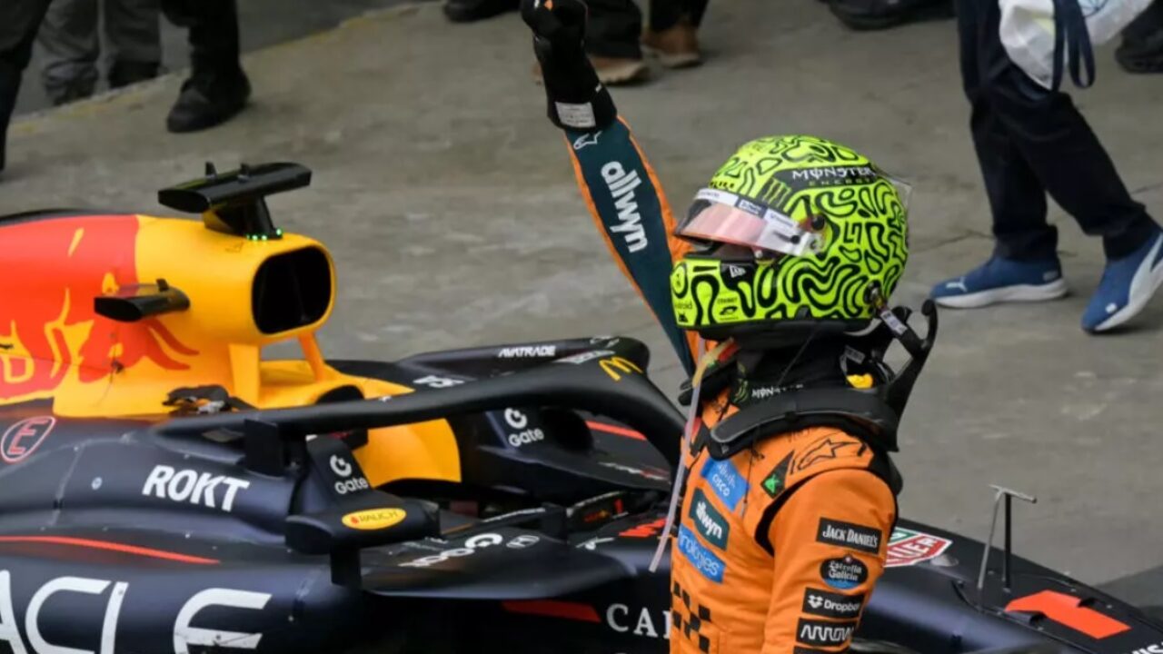 Norris vuela en Interlagos: séptimo triunfo y sigue como líder en el discutido campeonato Mundial de F1