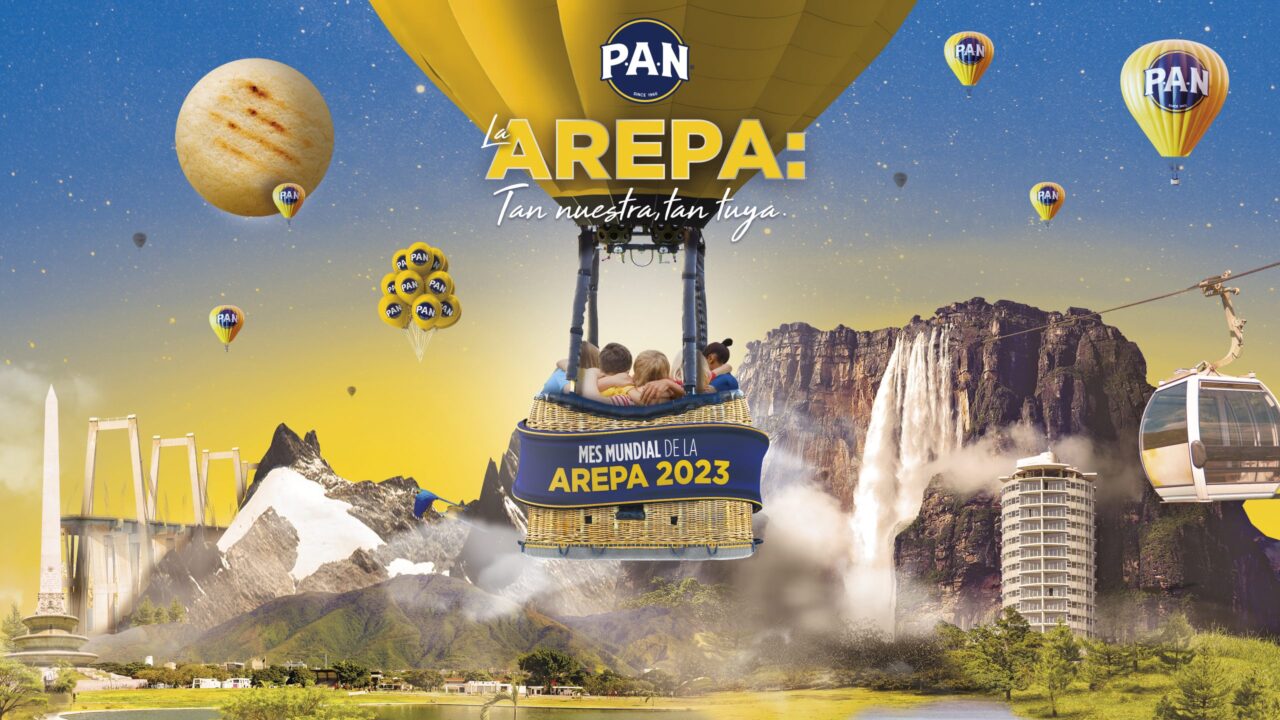 Septiembre es el mes de la arepa y P.A.N. lo celebra globalmente con el concepto: La arepa: tan nuestra, tan tuya