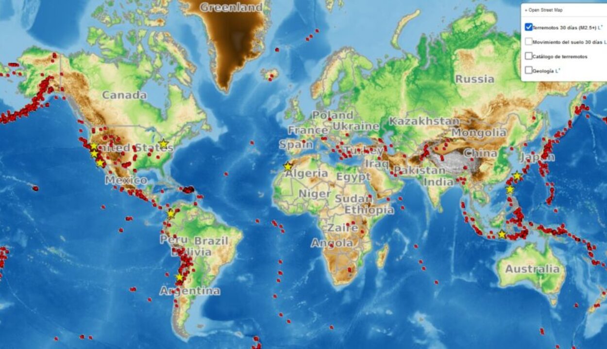 Planeta en alerta: ¿Existe conexión tras la intensa actividad sísmica global?