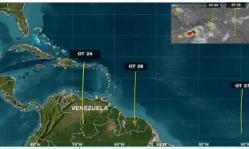 Inameh alerta sobre intensas lluvias por paso de onda tropical número 24