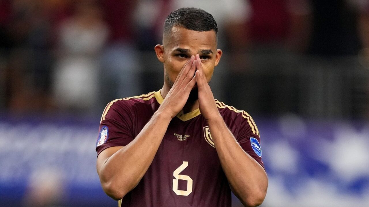Vinotinto Yangel Herrera no disputará las eliminatorias mundialistas