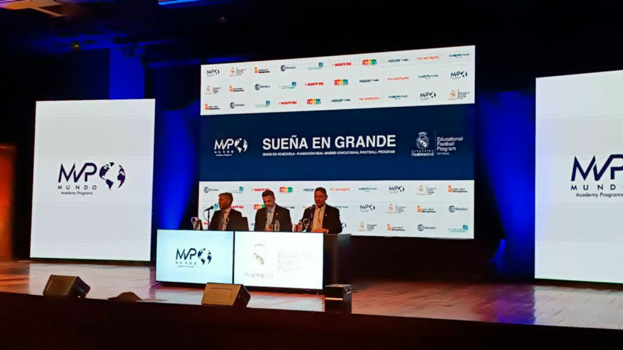 Venezuela contará con una academia de fútbol del club del Real Madrid