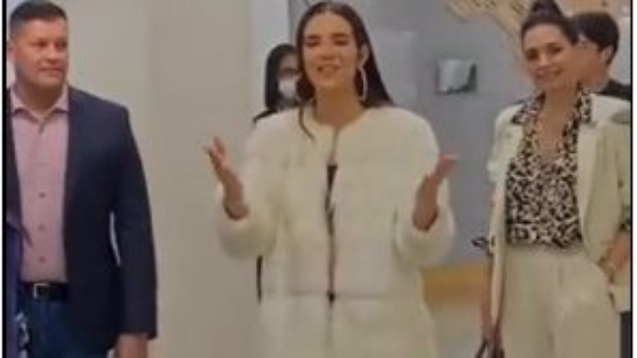 Amanda Dudamel llegó a Venezuela y asi la recibieron en el AI Maiquetía (sus primeras palabras +video)