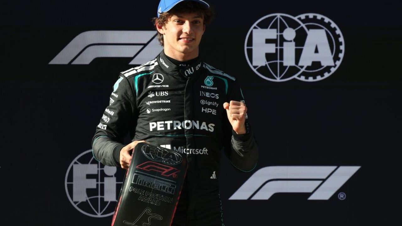 Formula 1: Kimi Antonelli pulveriza el récord de Vettel y conquista una pole histórica en China