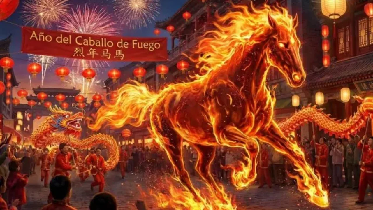 Comienza el Año nuevo chino con el «Caballo de Fuego»: Libertad, pasión y la chispa que lo cambiará todo