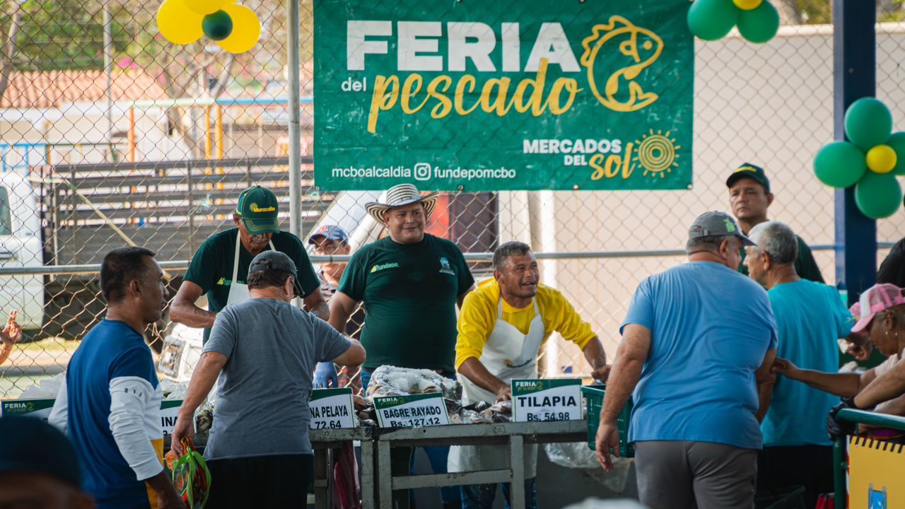 Feria del Pescado ofrece 10 especies del mar en diferentes puntos de Maracaibo