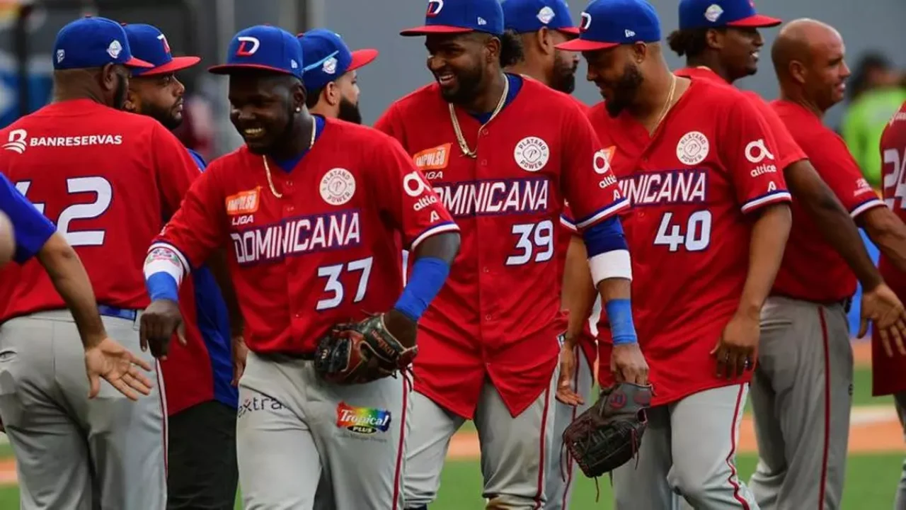Tigres del Licey de República Dominicana Campeones de la Serie del Caribe Gran Caracas 2023