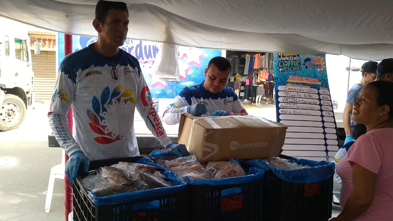 La iniciativa «Operación Venezuela Come Pescado» asegura abastecimiento de proteínas marinas en Zulia
