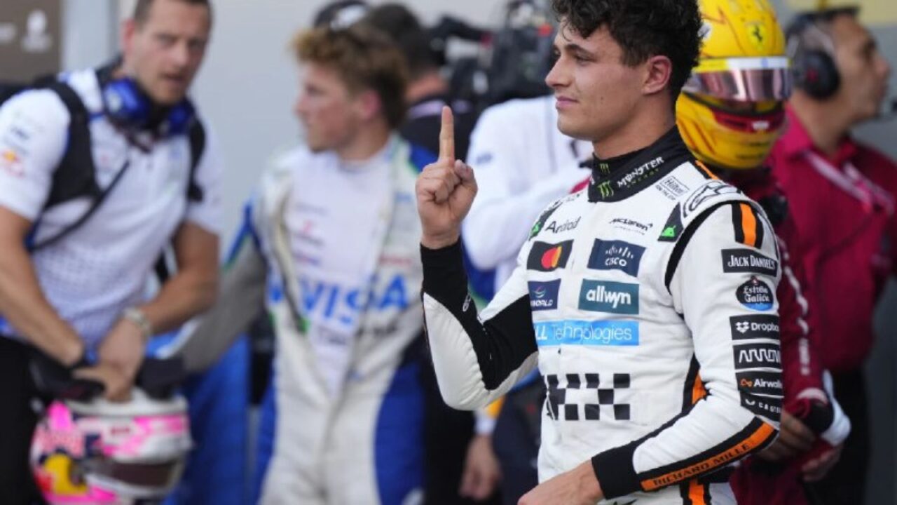 Lando Norris consigue la pole del GP de Mónaco con tiempo récord 
