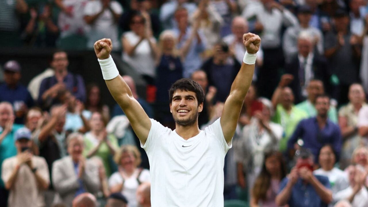 Carlos Alcaraz acaba con la racha de Djokovic y se corona como nuevo campeón de Wimbledon  2023
