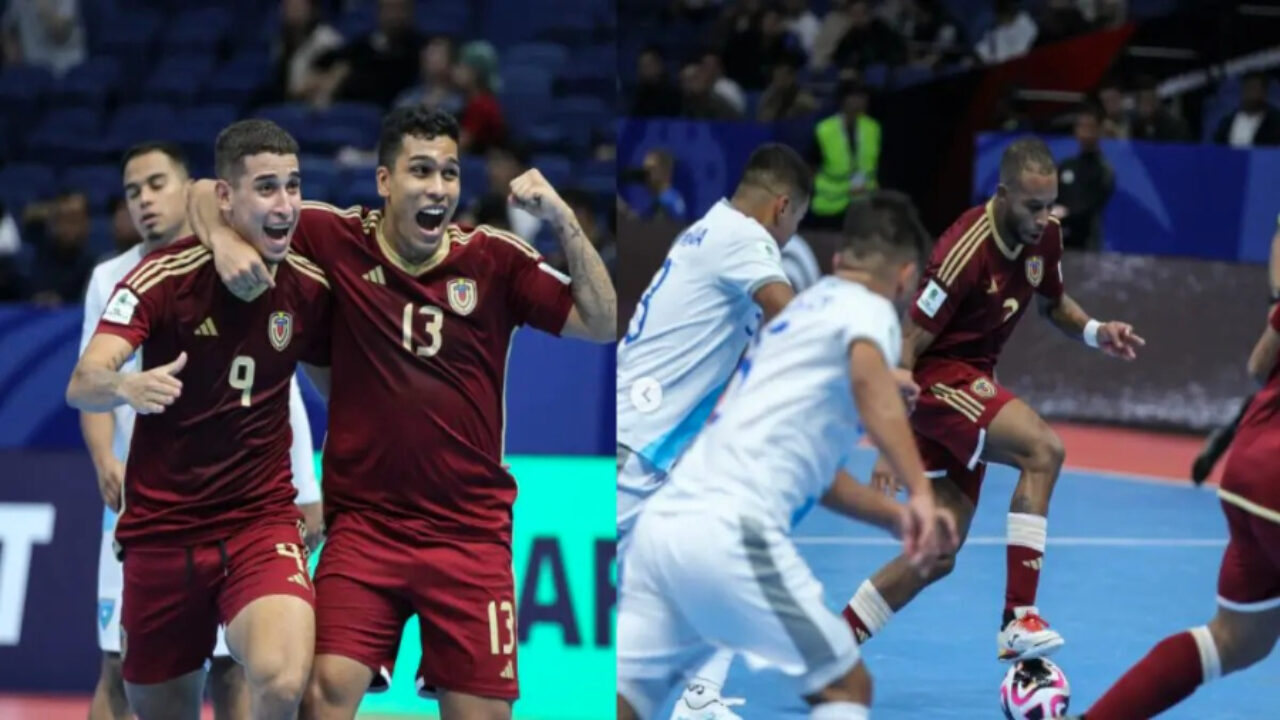 Vinotinto Futsal avanza a octavos de final de la Copa del Mundo tras vencer a Guatemala 7-3