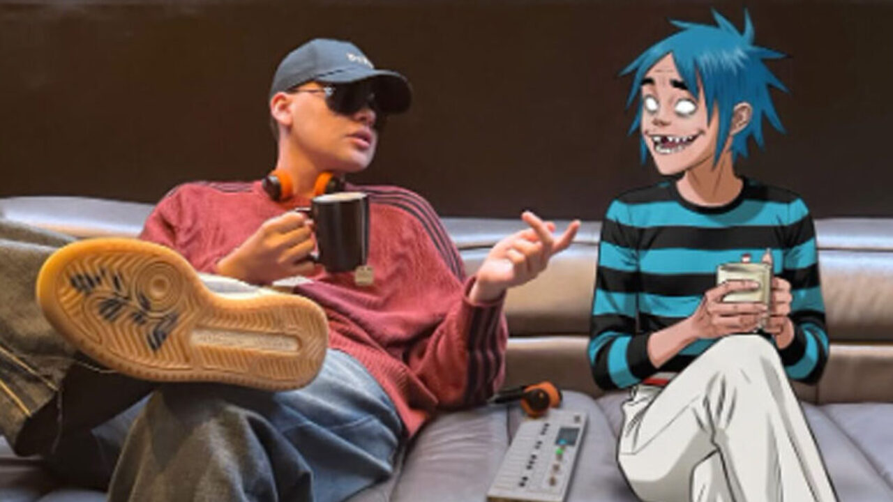Bizarrap entra en el universo de Gorillaz: «Orange County» redefine la vanguardia musical global
