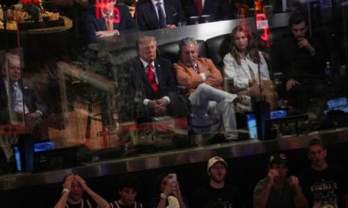 Trump hace historia en el Madison Square Garden durante la Final de la NBA