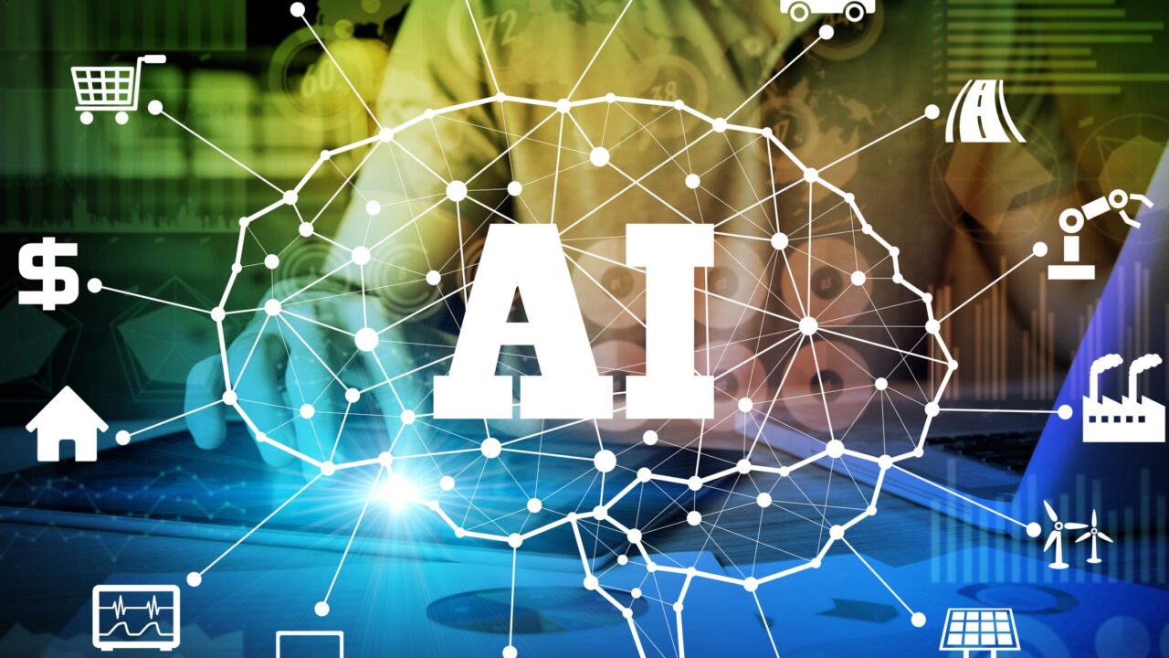 AI(Artificial Intelligence) concept. deep learning.