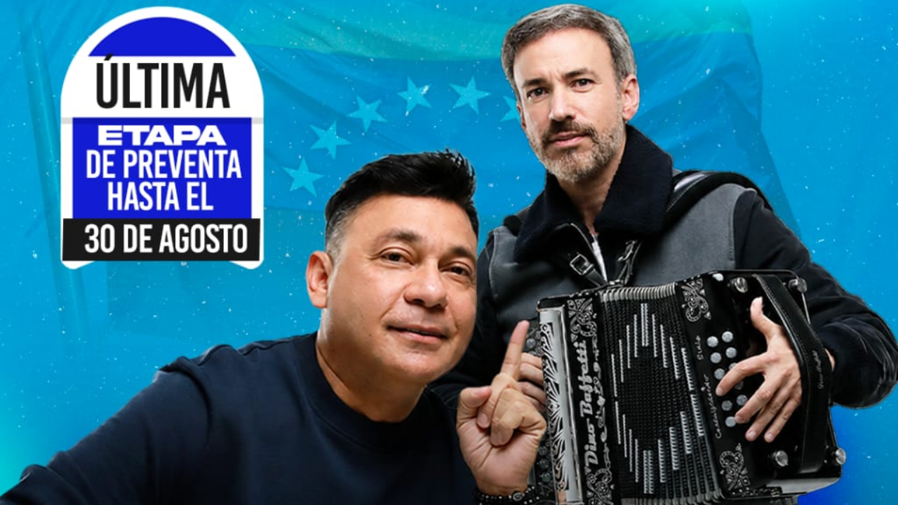 Última etapa de preventa: Jean Carlos Centeno promete una noche inolvidable en el Palacio de Eventos