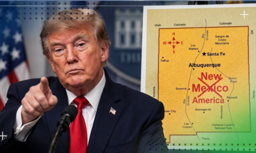 Donald Trump sugiere renombrar el estado de Nuevo México como «Nueva América»