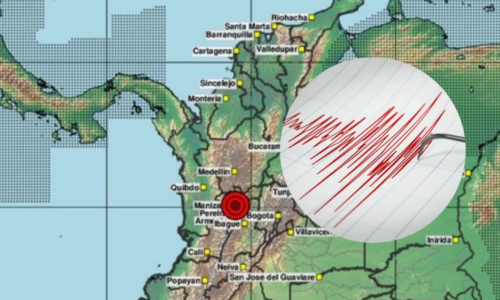 Cuatro eventos sísmicos sacuden a Colombia durante la madrugada de este sábado