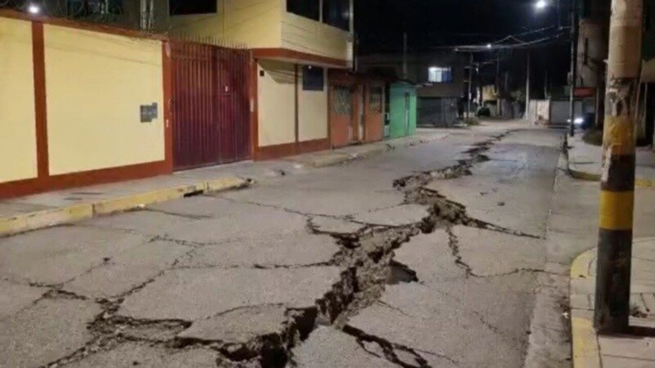 Sismo de magnitud 5,1 sacude la sierra central de Perú: reportan seis fallecidos y decenas de heridos