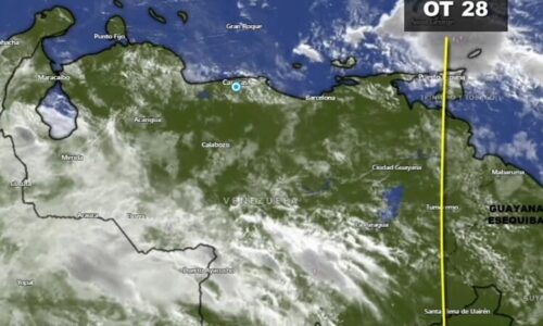 Inameh: Onda Tropical Nº 28, activa alerta de lluvias en gran parte de Venezuela