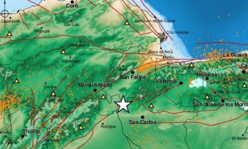 Alarma en centro-occidente: Sismo de magnitud 4,3 sacude el estado Cojedes
