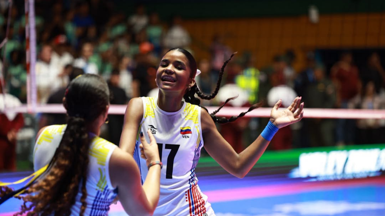 Venezuela avanza a semifinales en el Sudamericano de Voleibol Femenino U19