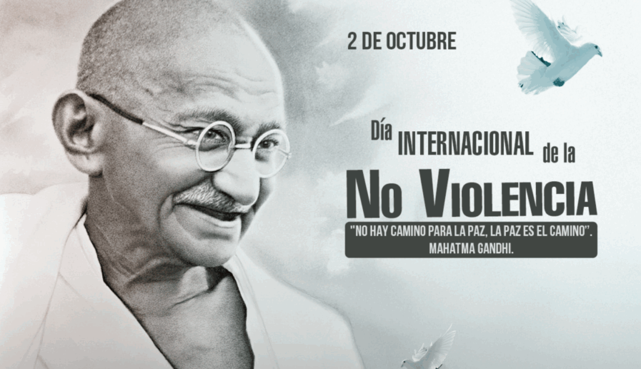 Cultura de paz: El mundo conmemora el «Día Internacional de la No Violencia» en tributo al legado de Mahatma Gandhi