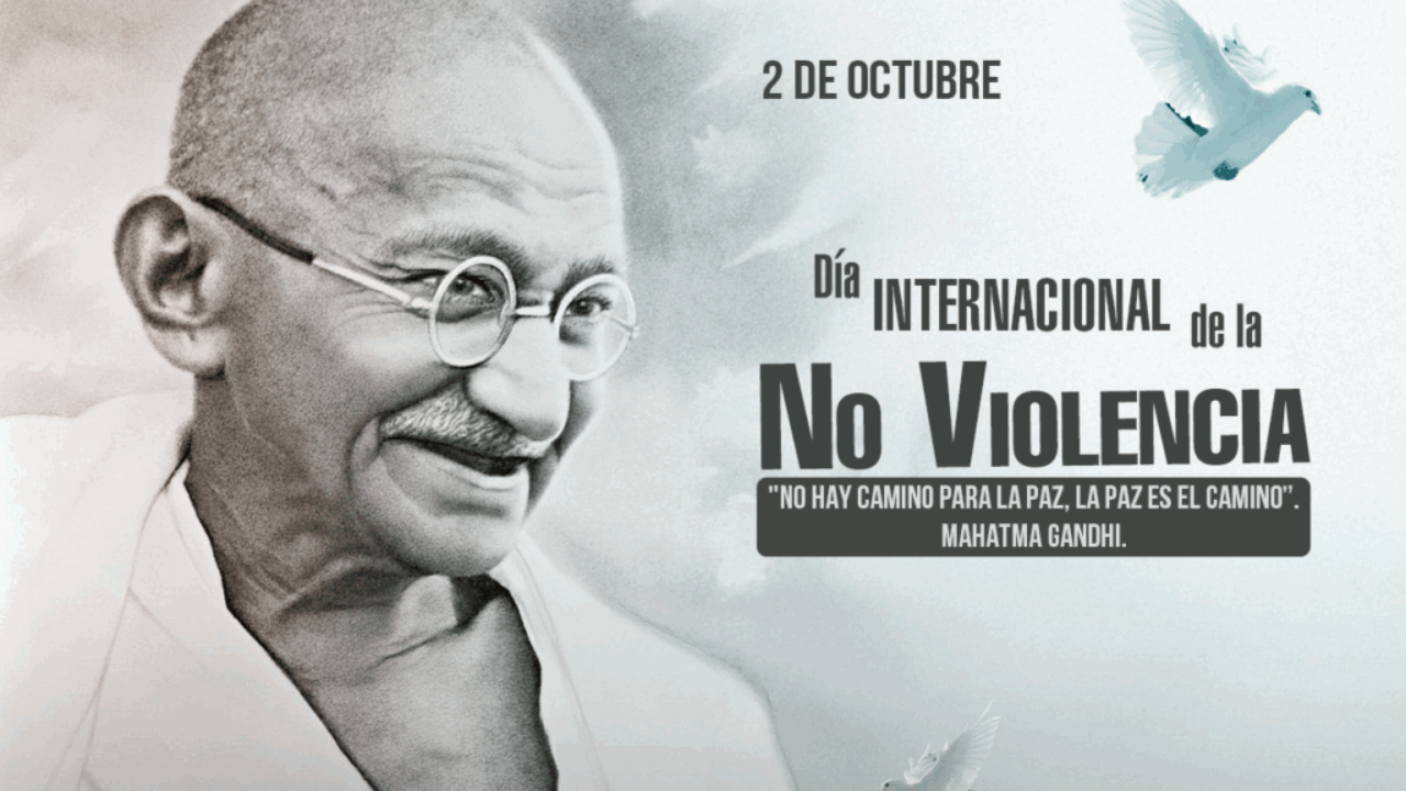Cultura de paz: El mundo conmemora el «Día Internacional de la No Violencia» en tributo al legado de Mahatma Gandhi