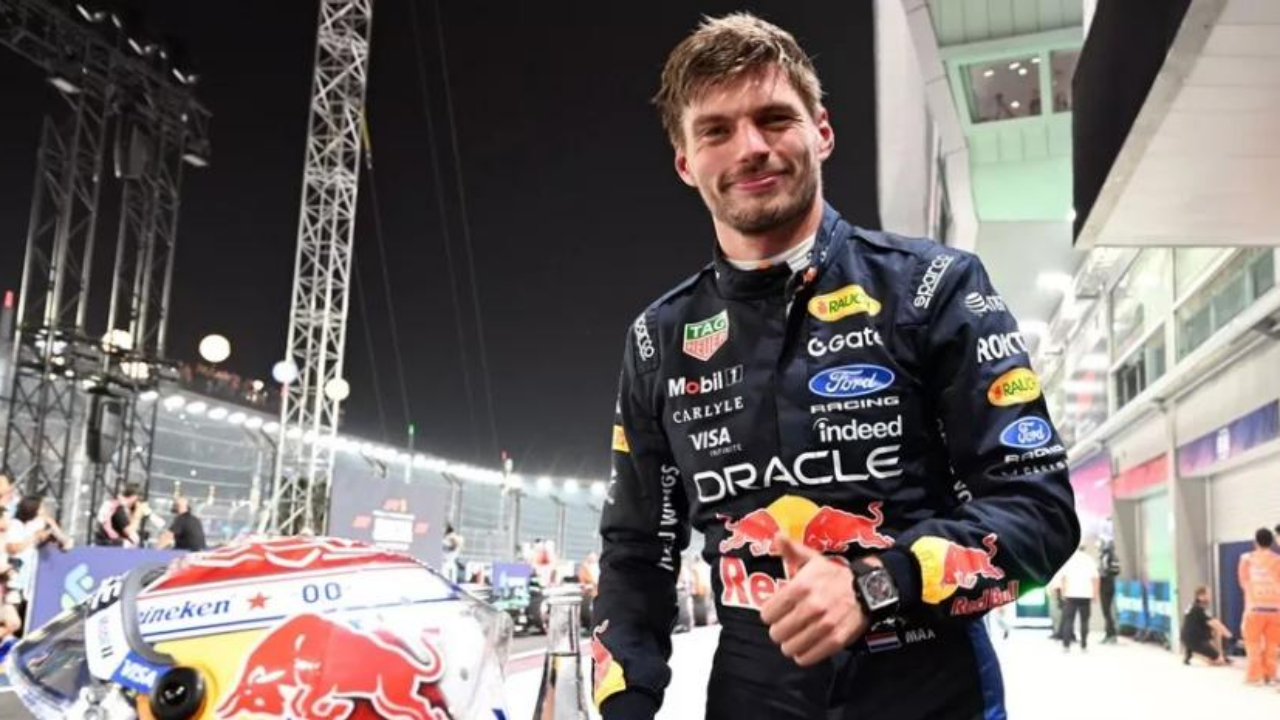 Max Verstappen domina la prueba Sprint bajo la lluvia en el Gran Premio de Singapur