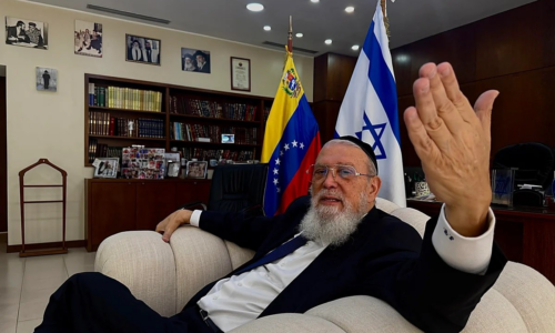Isaac Cohen, el líder espiritual que gestó la reconciliación entre Venezuela e Israel: «El venezolano es bueno, no es odioso»