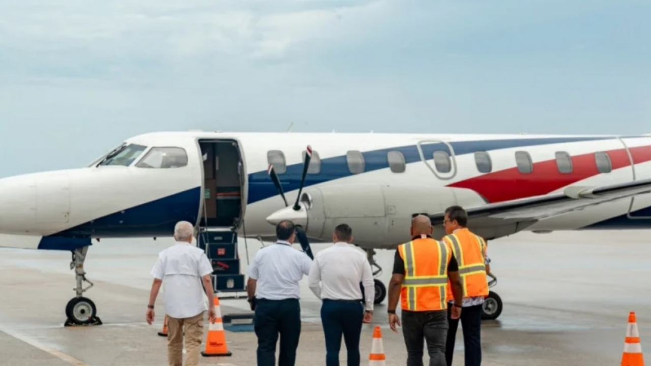 Aruba recibe el primer vuelo chárter procedente de Venezuela tras reabrir la frontera aérea