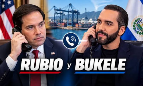 Marco Rubio y Nayib Bukele sostienen conversación telefónica sobre la agenda bilateral entre EE.UU. y El Salvador
