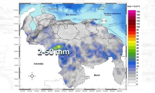 Inameh prevé aumento de nubosidad y lluvias de variable intensidad para la tarde de este miércoles