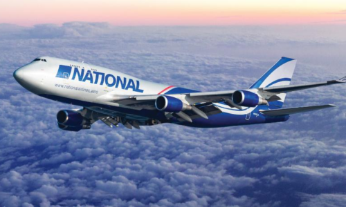 EE. UU. autoriza a National Airlines a operar vuelos de carga y pasajeros hacia Venezuela por dos años