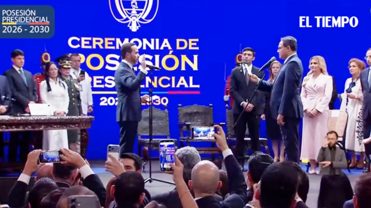 Abelardo De La Espriella juró como presidente número 61 de Colombia en Cali capital del valle del Cauca
