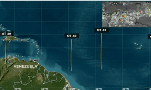 Inameh prevé aumento de precipitaciones este fin de semana por el paso de ondas tropicales