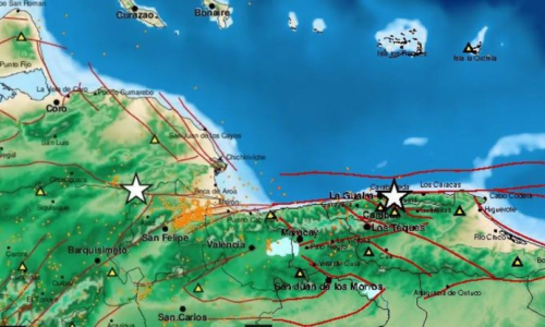 Funvisis reporta sismo de magnitud 3,3 con epicentro 9 km al suroeste de Naiguata en el estado La Guaira