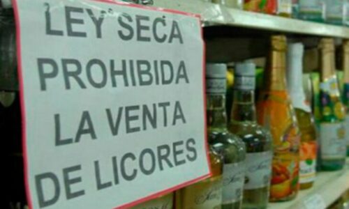 Establecen Ley Seca en todo el país durante la semana de duelo nacional